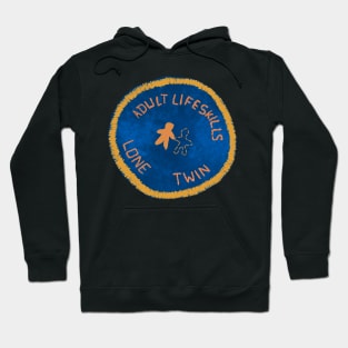 Adult Life Skills Lone Twin Badge Hoodie